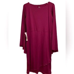 New Koh Koh Women’s Midi Dress Purple Sz. XL NWT